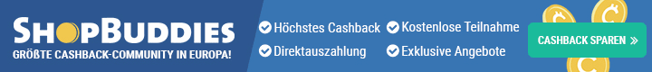 ShopBuddies: Größte Cashback-Community in Europa!